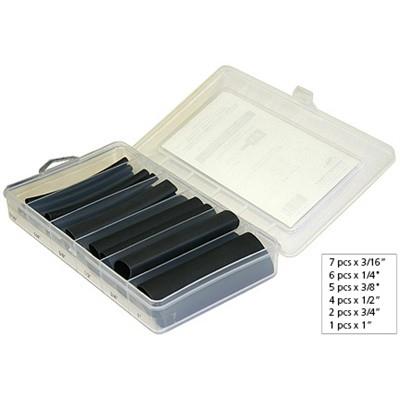 Circuit Test Heat Shrink Kit 3:1 Black